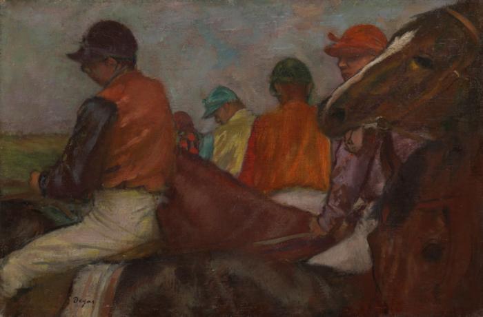 Edgar Degas Jockeys Germany oil painting art